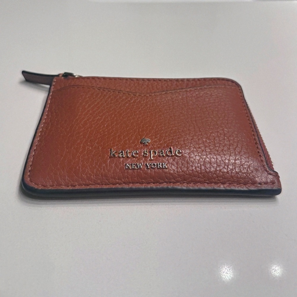 Kate Spade Leila Card Holder Wallet Gingerbread (Modified)